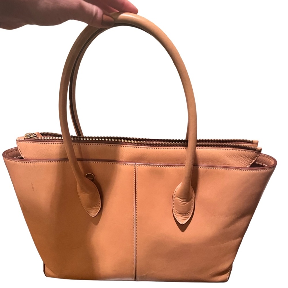 SISO - Leather Zippered Tote